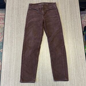 American Eagle Dark Brown '90s Straight Jeans